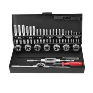 závitníky a závitová očka sada 32 ks, M3-M12